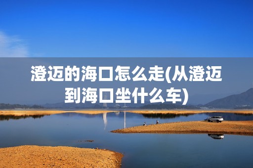 澄迈的海口怎么走(从澄迈到海口坐什么车)