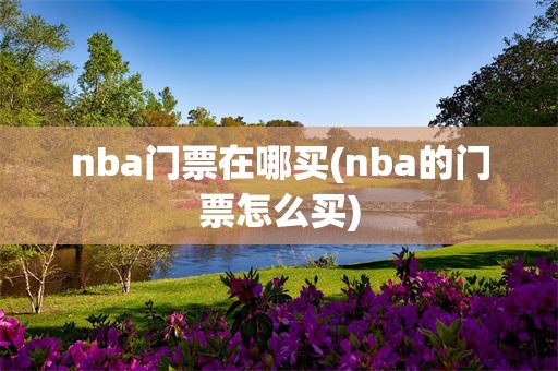 nba门票在哪买(nba的门票怎么买)