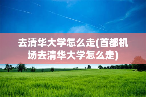 去清华大学怎么走(首都机场去清华大学怎么走)