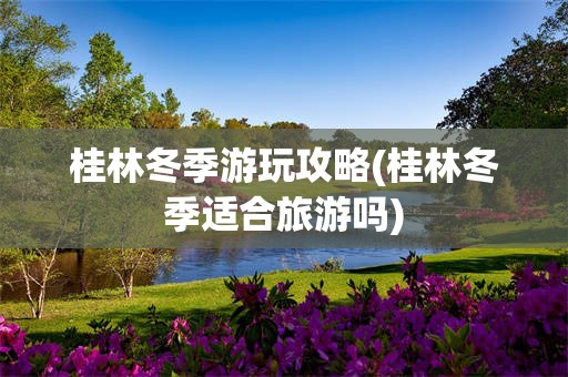 桂林冬季游玩攻略(桂林冬季适合旅游吗)