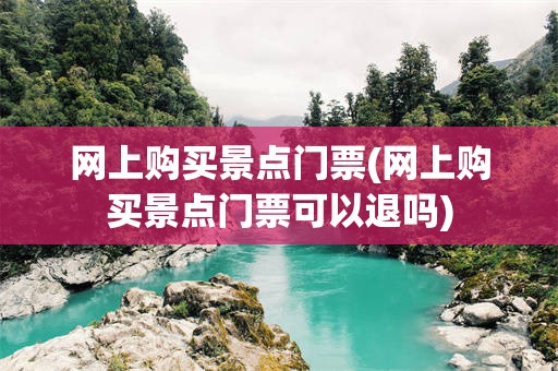 网上购买景点门票(网上购买景点门票可以退吗)