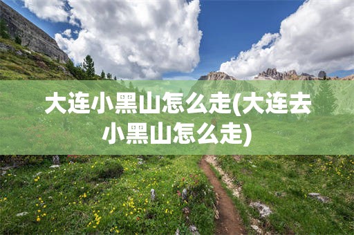 大连小黑山怎么走(大连去小黑山怎么走)