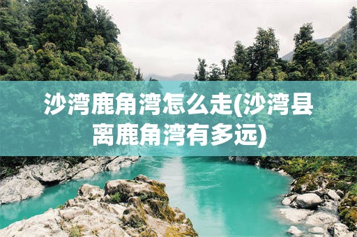 沙湾鹿角湾怎么走(沙湾县离鹿角湾有多远)