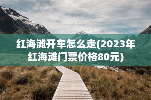 红海滩开车怎么走(2023年红海滩门票价格80元)