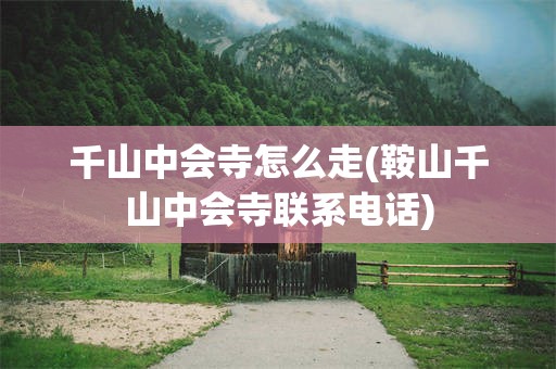 千山中会寺怎么走(鞍山千山中会寺联系电话)