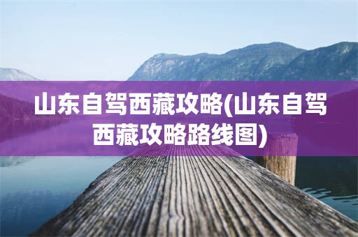 山东自驾西藏攻略(山东自驾西藏攻略路线图)