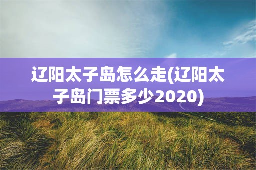 辽阳太子岛怎么走(辽阳太子岛门票多少2020)