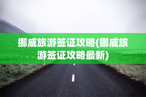 挪威旅游签证攻略(挪威旅游签证攻略最新)