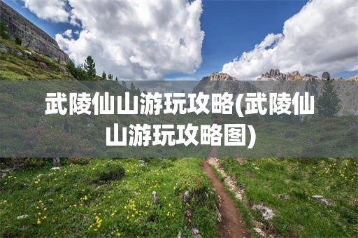 武陵仙山游玩攻略(武陵仙山游玩攻略图)