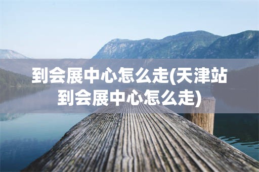 到会展中心怎么走(天津站到会展中心怎么走)